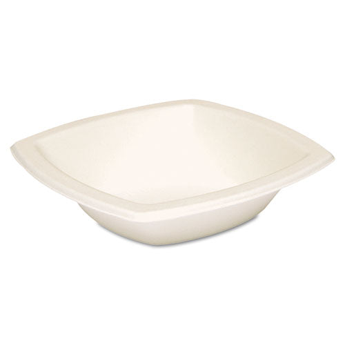 Bare Eco-forward Sugarcane Dinnerware, 12oz Bowl, Ivory, 125-pk