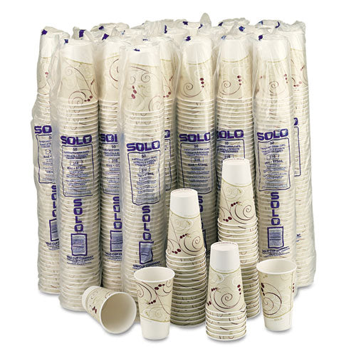 Hot Cups, Symphony Design, 16oz, Beige, 1000-carton