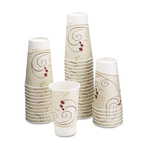 Hot Cups, Symphony Design, 16oz, Beige, 1000-carton