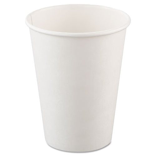 Polycoated Hot Paper Cups, 4 Oz, White