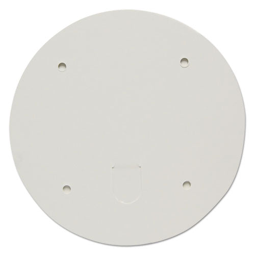Paper Lids For 16oz Food Containers, White, Vented, 3.9"dia, 25-bag, 20 Bg-ctn