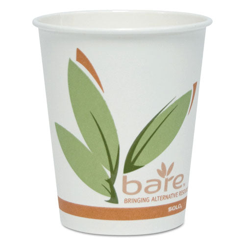 Bare By Solo Eco-forward Recycled Content Pcf Hot Cups, Paper, 10 Oz, 300-carton
