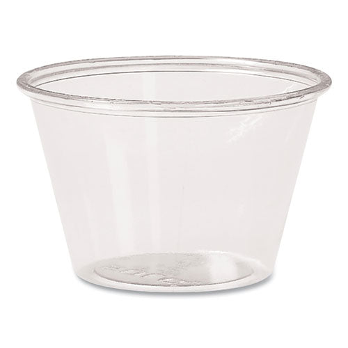 Portion Containers, Pet, 4 Oz, Clear, 250-bag, 10 Bags-carton