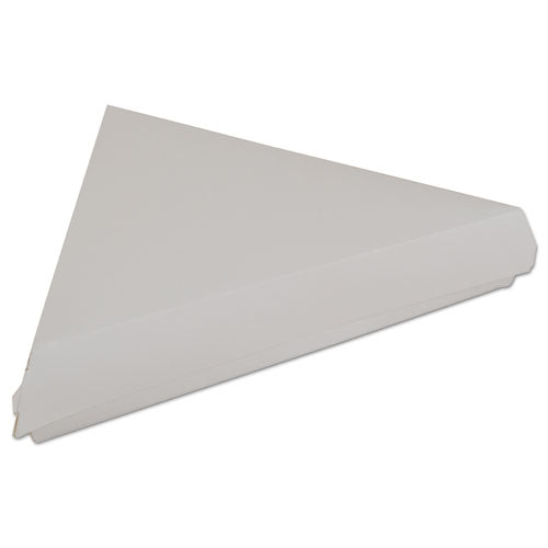 Lock-corner Pizza Boxes, Cardboard, For 8" Slices, White, 400-carton