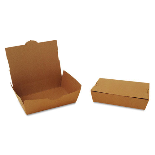 Champpak Carryout Boxes, #2, Kraft, 7.75 X 5.5 X 1.88, 200-carton