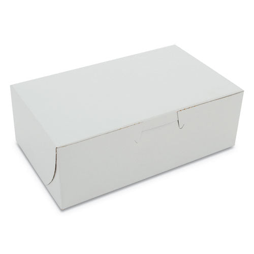 Bakery Boxes, 6 1-4w X 3 3-4d X 2 1-8h, White, 250 Per Bundle