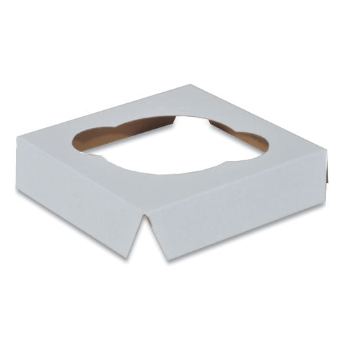 Cupcake Holder Inserts, Paperboard, White-kraft, 4.38 X 4.38 X 0.88, 200-carton
