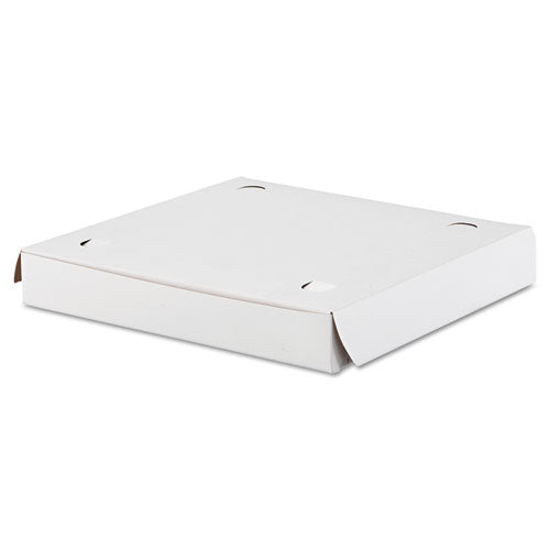 Paperboard Pizza Boxes,14 X 14 X 1 7-8, White, 100-carton