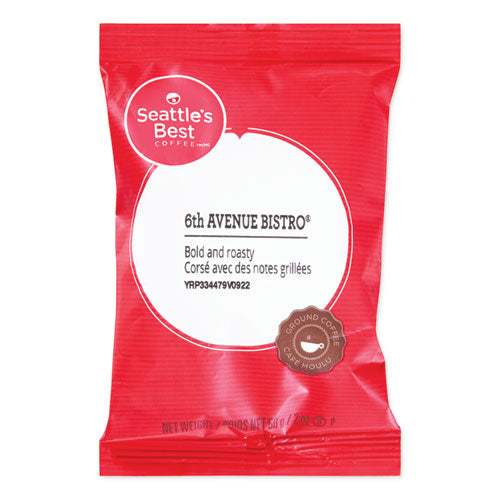 Premeasured Coffee Packs, Pier 70 Blend, 2 Oz Packet, 18-box
