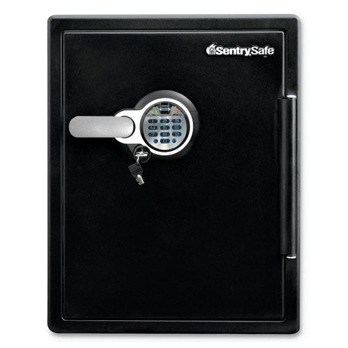 Fire-safe With Biometric & Keypad Access, 2 Cu Ft, 18.6w X 19.3d X 23.8h, Black