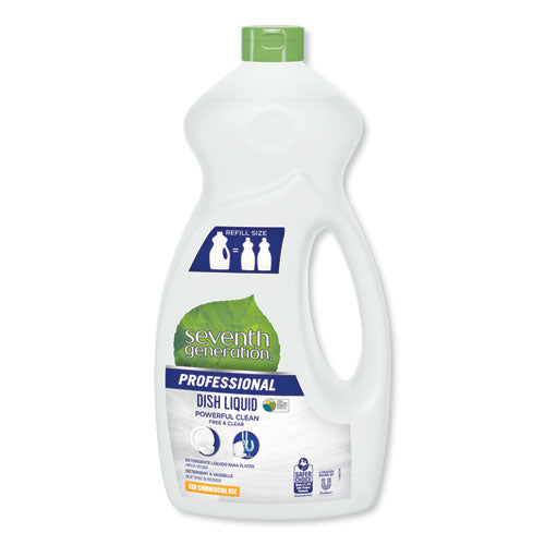 Dishwashing Liquid, Free And Clear, 25 Oz Bottle