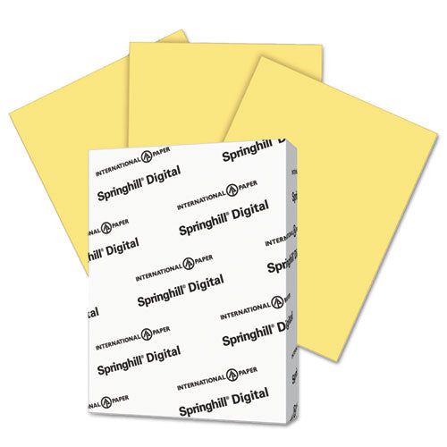 Digital Index Color Card Stock, 90lb, 8.5 X 11, Buff, 250-pack