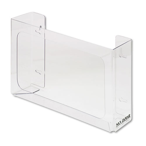 Clear Plexiglas Disposable Glove Dispenser, Three-box, 18w X 3 3-4d X 10h