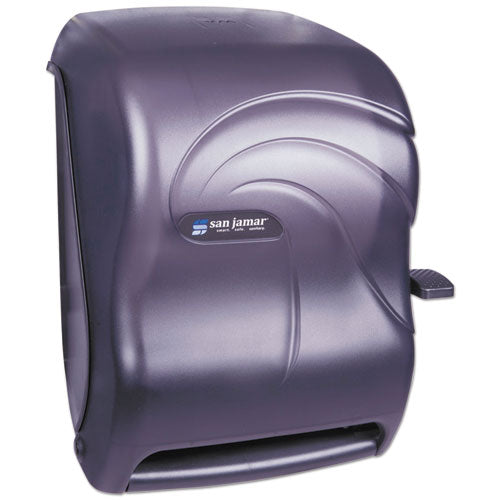 Lever Roll Towel Dispenser, Oceans, Black Pearl, 12 15-16 X 9 1-4 X 16 1-2