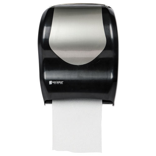 Tear-n-dry Touchless Roll Towel Dispenser, 16 3-4 X 10 X 12 1-2, Black-silver