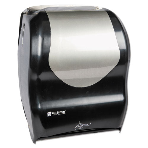 Smart System With Iq Sensor Towel Dispenser, 11 3-4 X 9 X 15 1-2, Black Pearl