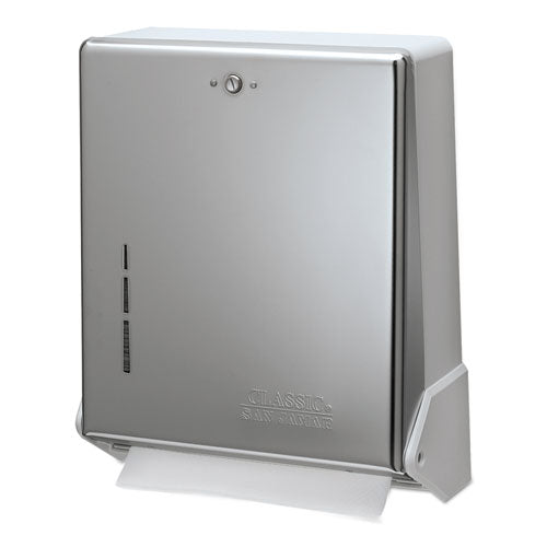 True Fold C-fold-multifold Paper Towel Dispenser, Chrome, 11 5-8 X 5 X 14 1-2