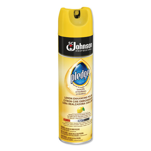 Furniture Polish, Lemon, 14.2 Oz, Aerosol, 6-carton