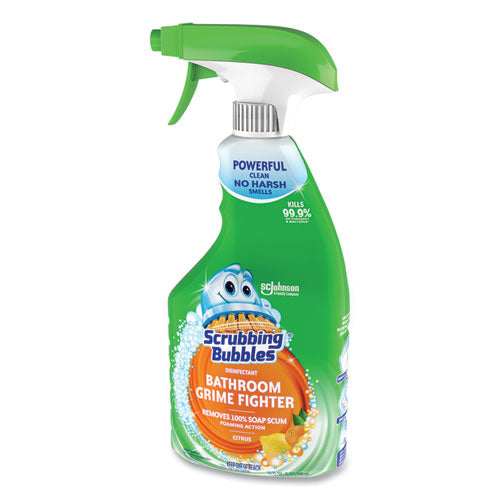 Multi Surface Bathroom Cleaner, Citrus Scent, 32 Oz Spray Bottle, 8-ct