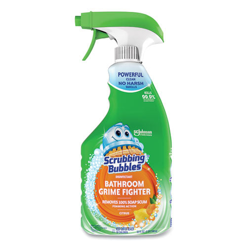 Multi Surface Bathroom Cleaner, Citrus Scent, 32 Oz Spray Bottle, 8-ct
