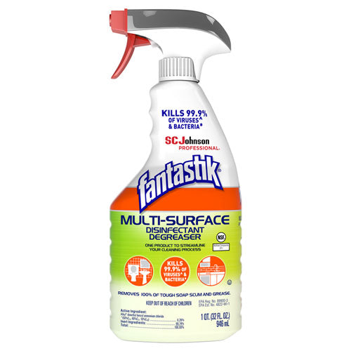 Multi-surface Disinfectant Degreaser, Herbal, 32 Oz Spray Bottle