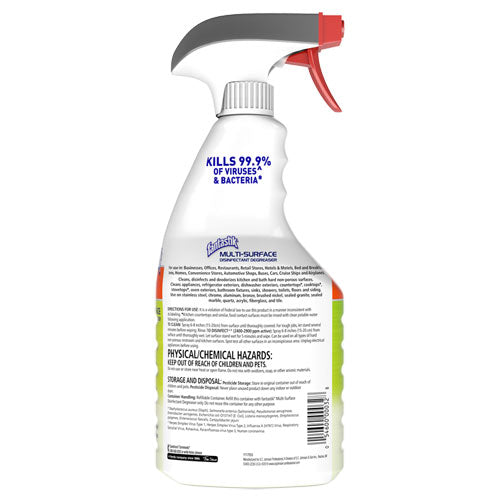 Multi-surface Disinfectant Degreaser, Herbal, 32 Oz Spray Bottle