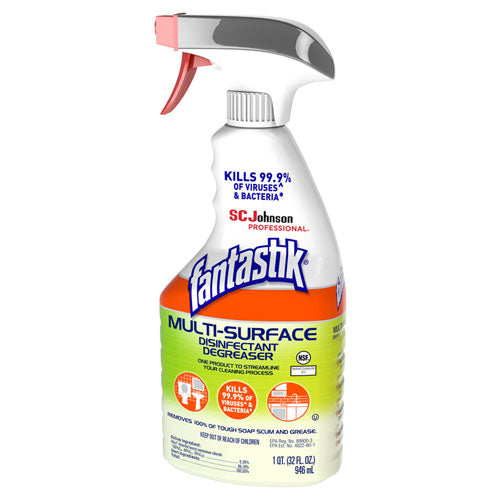 Multi-surface Disinfectant Degreaser, Herbal, 32 Oz Spray Bottle, 8-carton