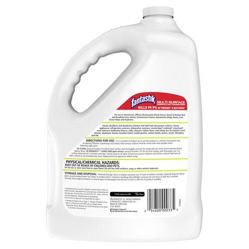 Multi-surface Disinfectant Degreaser, Pleasant Scent, 1 Gallon Bottle