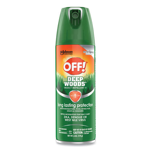 Deep Woods Insect Repellent, 6oz Aerosol, 12-carton