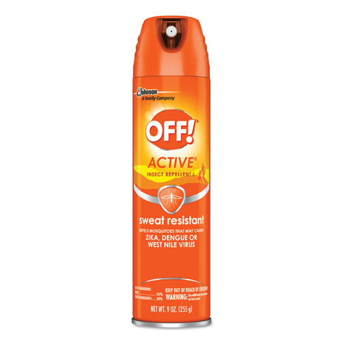 Active Insect Repellent, 6 Oz Aerosol, 12-carton