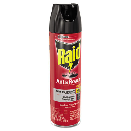 Ant And Roach Killer, 17.5oz Aerosol, Outdoor Fresh