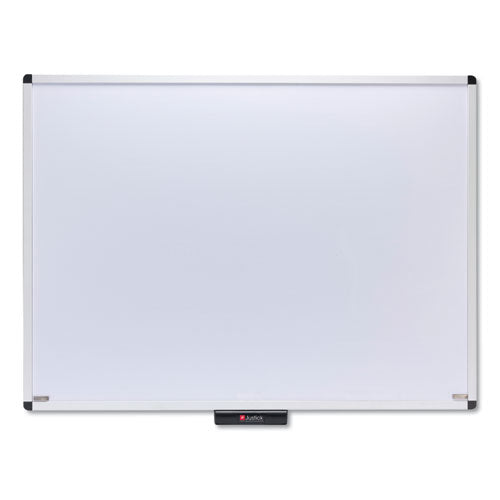 Justick By Smead Dry-erase Board With Frame, 48" X 36", White