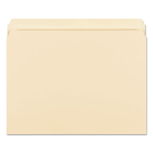 Manila File Folders, Straight Tab, Letter Size, 100-box