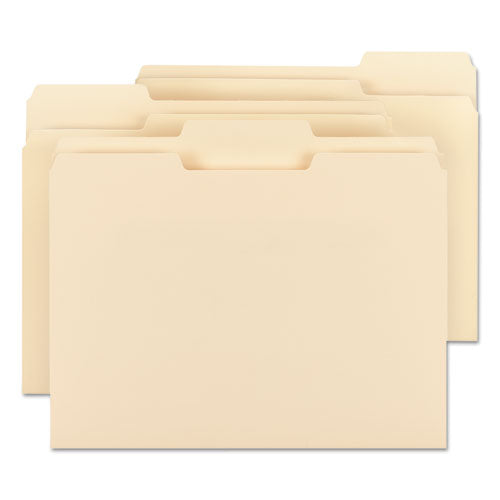 Manila File Folders, 1-3-cut Tabs, Letter Size, 100-box
