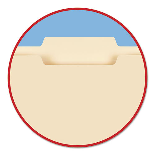 Manila File Folders, 1-3-cut Tabs, Center Position, Letter Size, 100-box