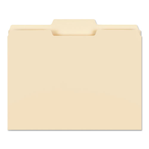 Manila File Folders, 1-3-cut Tabs, Center Position, Letter Size, 100-box