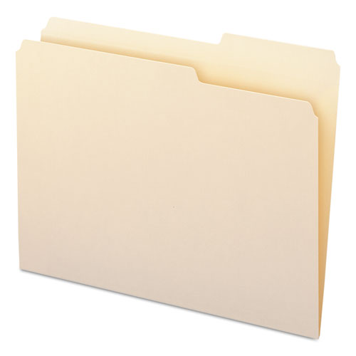 Manila Guide Height Systems File Folders, 2-5-cut Tabs, Right Of Center, Letter Size, 100-box