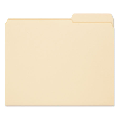 Manila Guide Height Systems File Folders, 2-5-cut Tabs, Right Of Center, Letter Size, 100-box