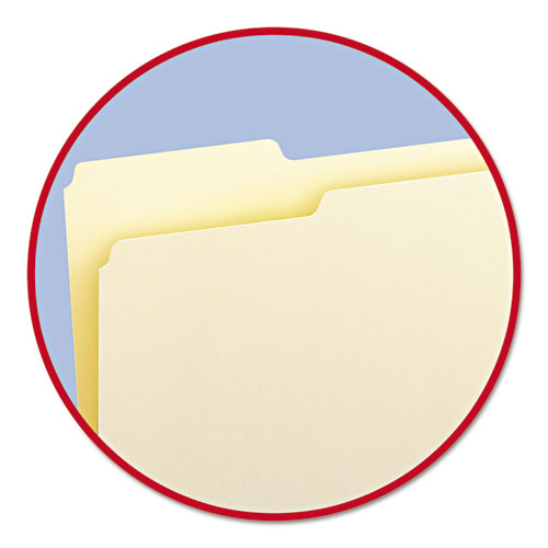 Manila File Folders, 1-3-cut Tabs, Legal Size, 100-box