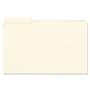 Reinforced Tab Manila File Folders, 1-3-cut Tabs, Left Position, Legal Size, 11 Pt. Manila, 100-box