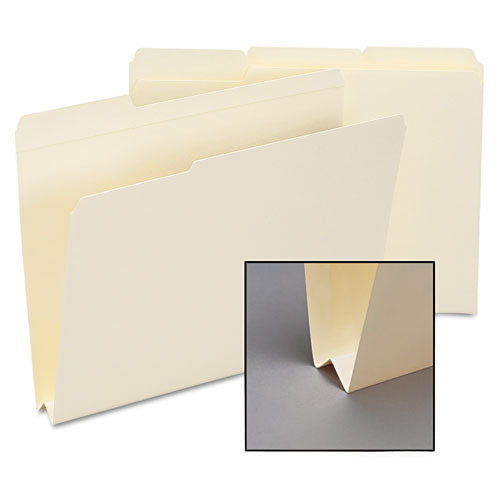 Expandable Heavyweight File Folders, 1-3-cut Tabs, Legal Size, Manila, 50-box
