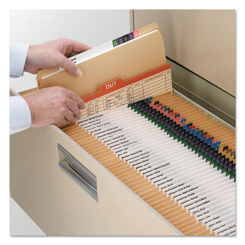 Heavyweight Kraft File Folders, Straight Tab, Legal Size, 11 Pt. Kraft, 100-box