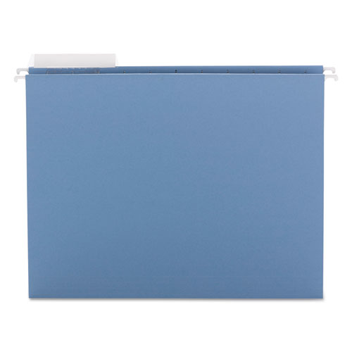 Color Hanging Folders With 1-3 Cut Tabs, Letter Size, 1-3-cut Tab, Blue, 25-box