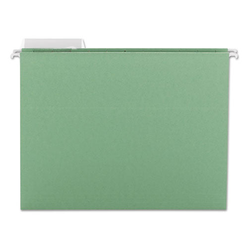 Color Hanging Folders With 1-3 Cut Tabs, Letter Size, 1-3-cut Tab, Green, 25-box