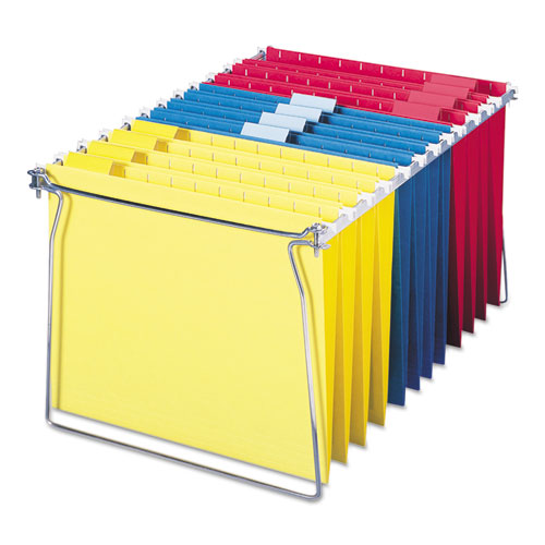 Hanging Folder Frame, Letter Size, 23-27" Long, Steel, 2-pack