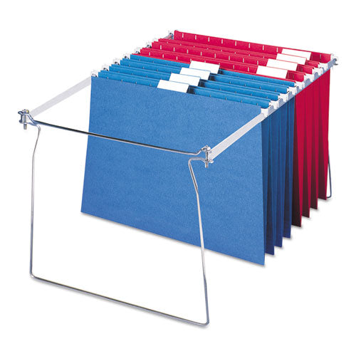 Hanging Folder Frame, Letter Size, 23-27" Long, Steel, 2-pack