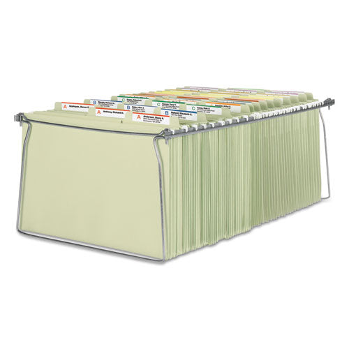 Hanging Folder Frame, Legal Size, 23-27" Long, Steel, 2-pack
