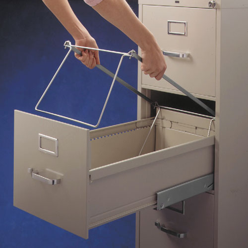 Hanging Folder Frame, Legal Size, 23-27" Long, Steel, 2-pack