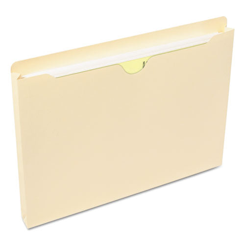 Manila File Jackets, 2-ply Straight Tab, Letter Size, Manila, 50-box