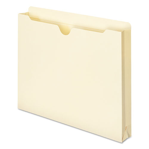 Manila File Jackets, 2-ply Straight Tab, Letter Size, Manila, 50-box